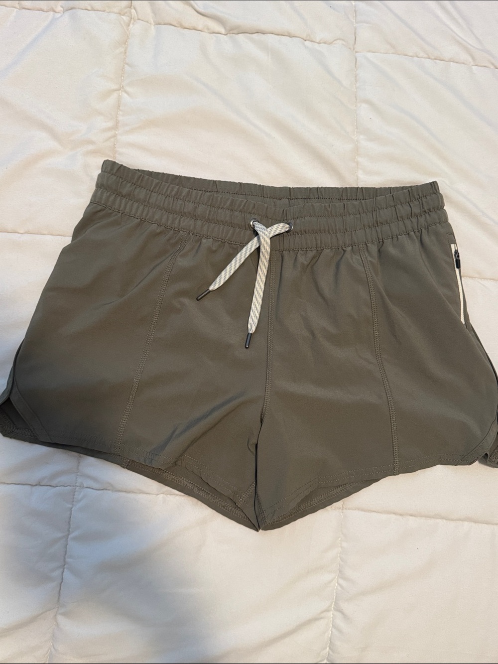 Vuori Athletic Shorts- Olive Green